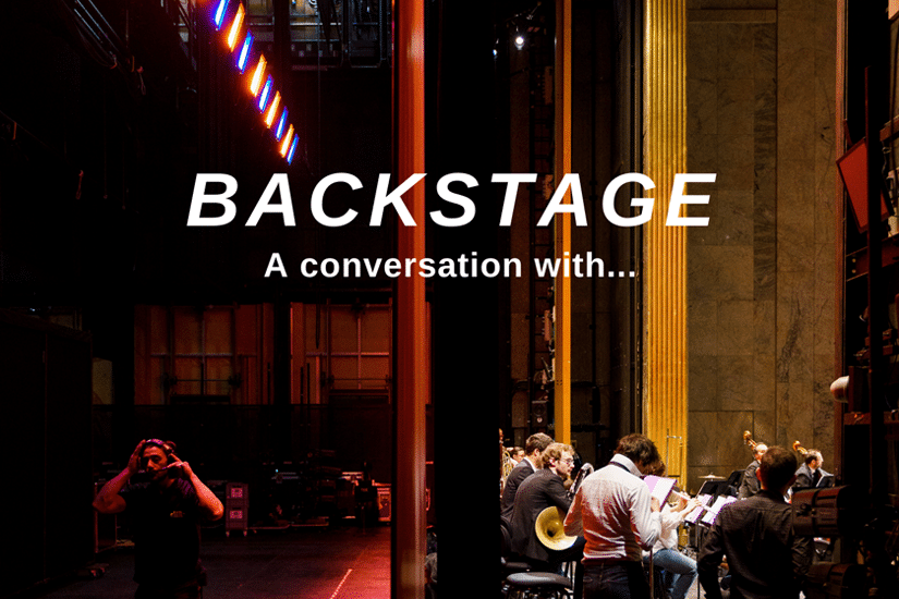 The podcast "Backstage - a Conversation with..." is produced by the CNM.