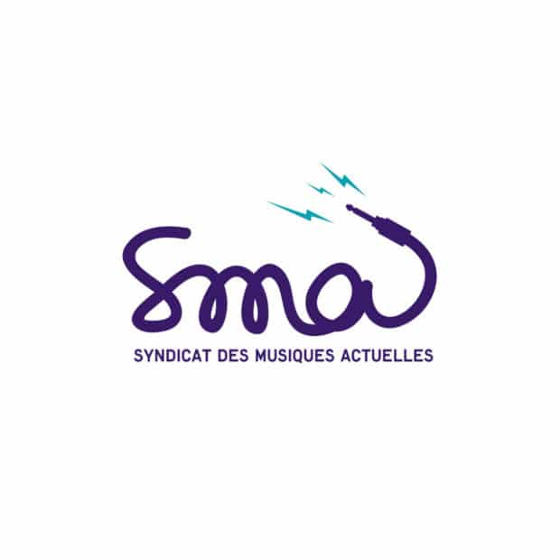 Logo de SMA le syndicat des musiques actuelles