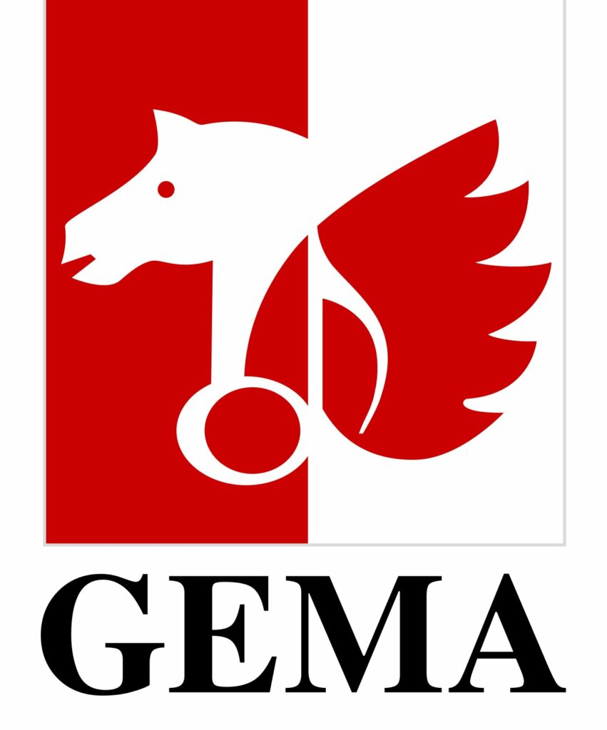Logo de la GEMA. 