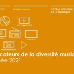 Couverture de l'étude diversité musicale 2021