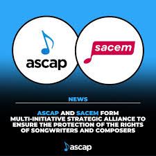 France/USA – L’Ascap et la Sacem annoncent une alliance stratégique multi-initiative