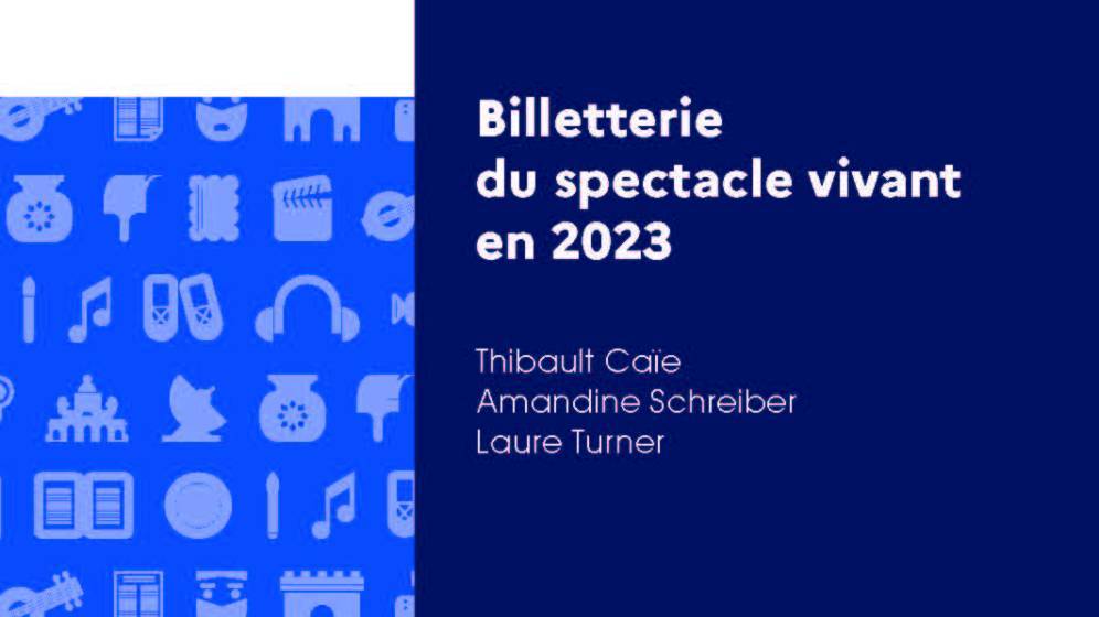 Billetterie du spectacle vivant en 2023