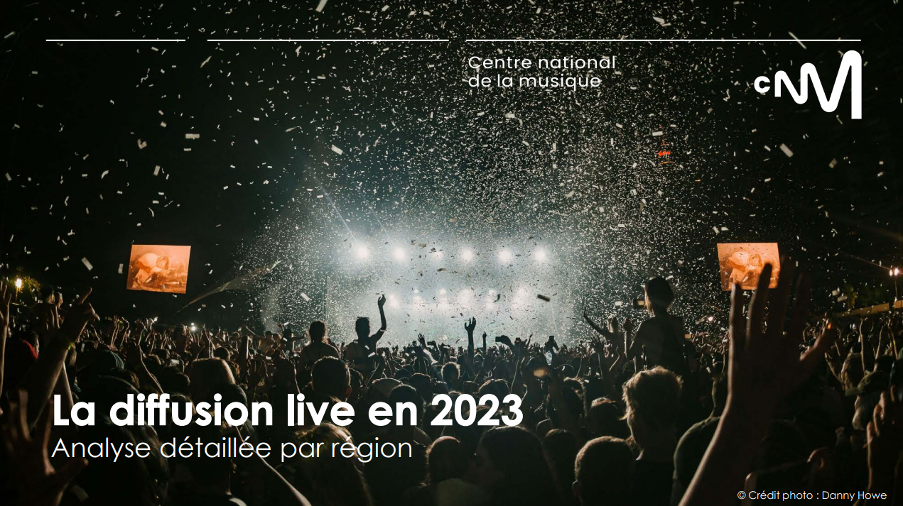 La diffusion live en 2023, analyse détaillée par région