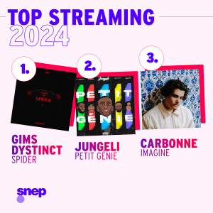 Classement des ventes d’albums en France en 2024