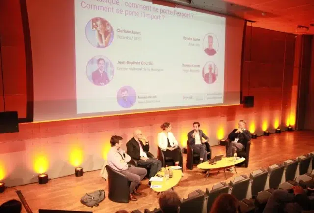 La musique : comment se porte l’export ? Comment se porte l’import ?