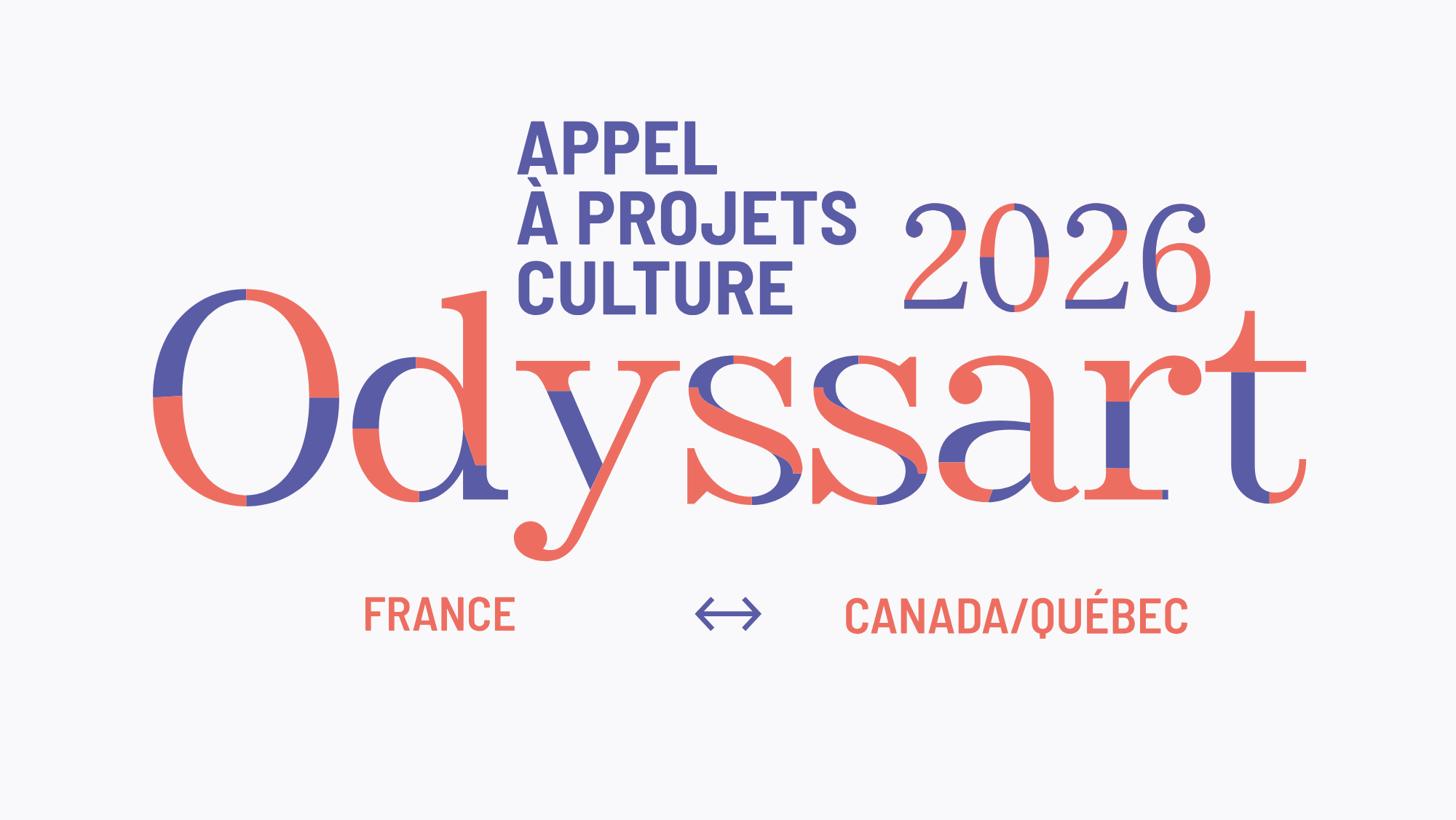 Appel à projets coluture : Odyssart 2026
France et Canada - Québec