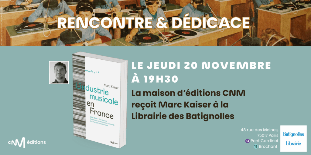 Image carton d'invitation à la soirée de lancement de l'ouvrage le 20 novembre 2025.